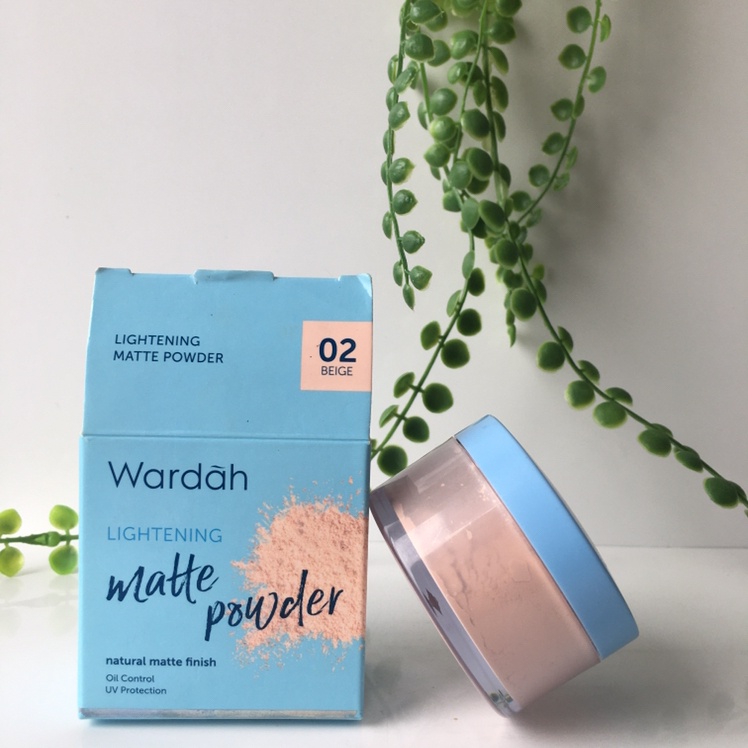 ok_ngeng (ORI) WARDAH Lightening Matte Powder 20Gram || Bedak Tabur (Bisa COD)