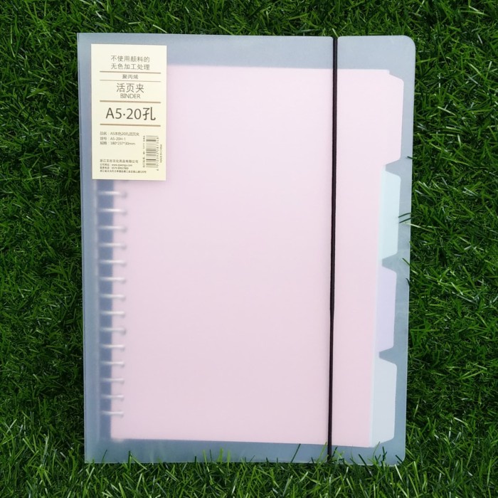 

BIG SALE Binder File A5 Transparan Tali Code 1095