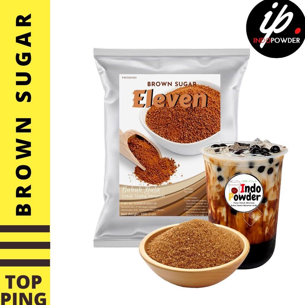 

[BAYAR DITEMPAT] Brown Sugar 1Kg / Bubuk Brown Sugar 1Kg / Brown Sugar Original tanpa campuran