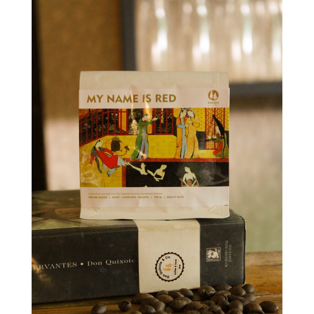 

Kopi My Name is Red 100 Gram - House Blend by Donqui