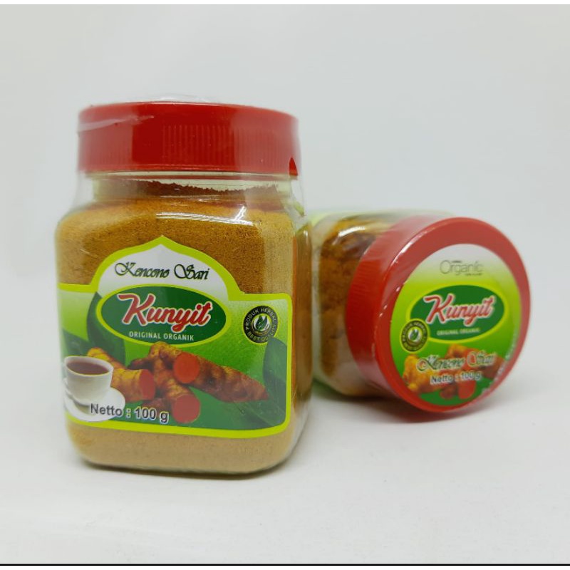 

Kencono Sari Kunyit Organik Original | Bubuk Kunyit # 100gr