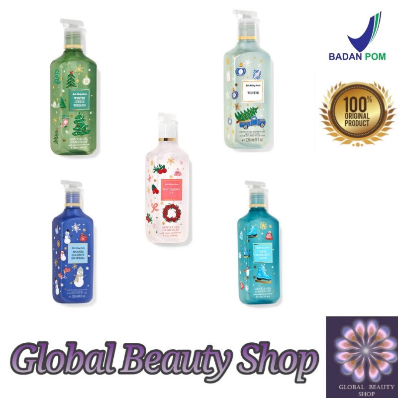 Gentle Gel Hand Soap Bath and Body Works 236ml - Sabun Cuci Tangan