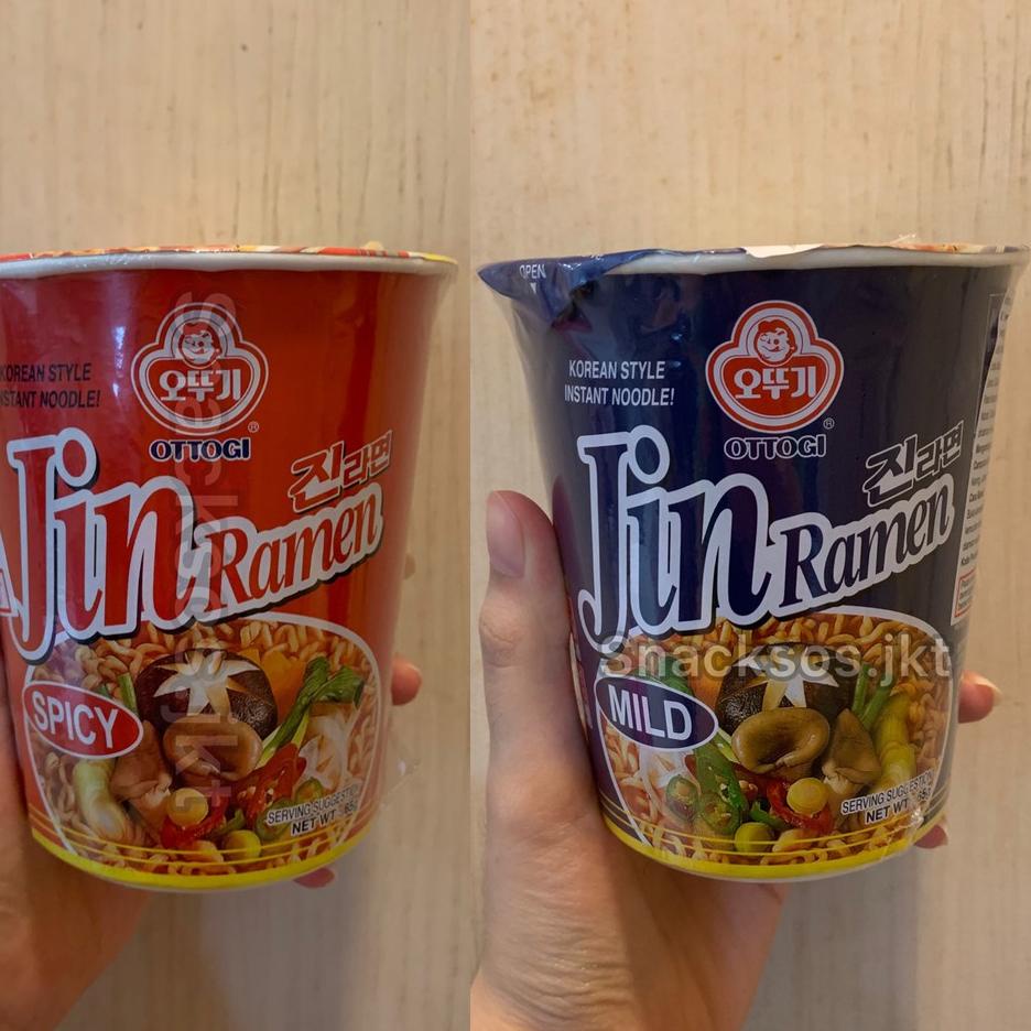 

[CUP] OTTOGI JIN RAMEN MILD / JIN RAMEN SPICY RAMEN KOREA