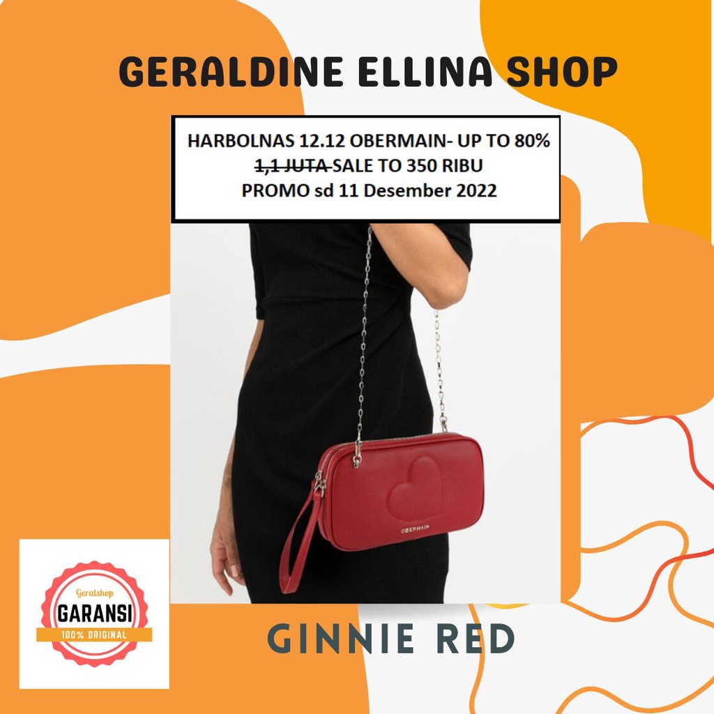 Tas selempang wanita Obermain original sale seri GINNIE