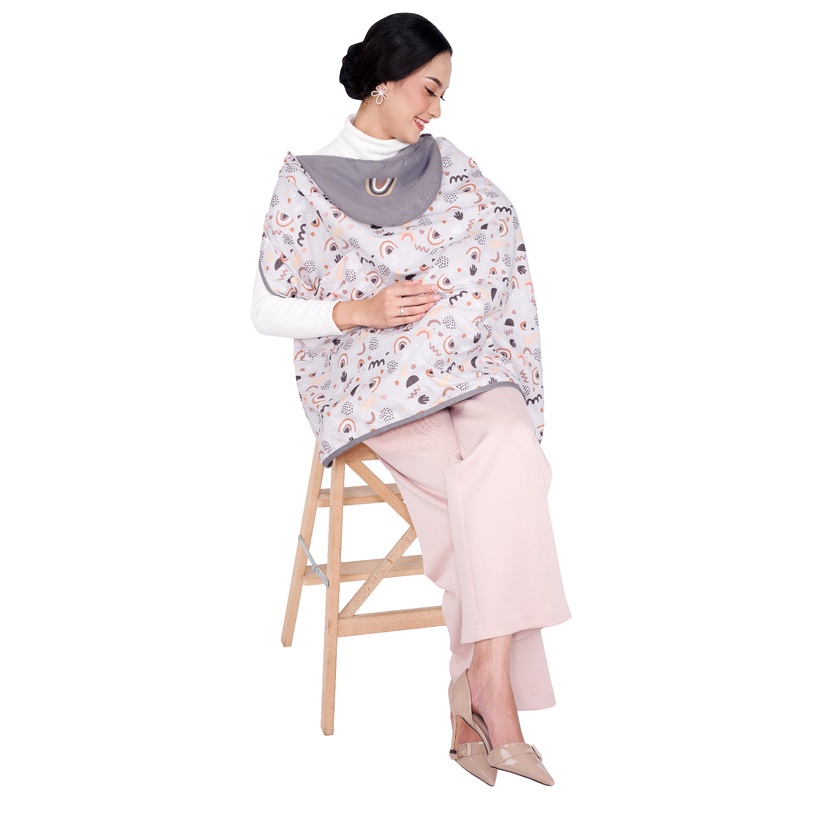 Mom's Baby On The Go Baby Blanket Multifungsi 6 in 1 Selimut Aurora Series - MBB 5022
