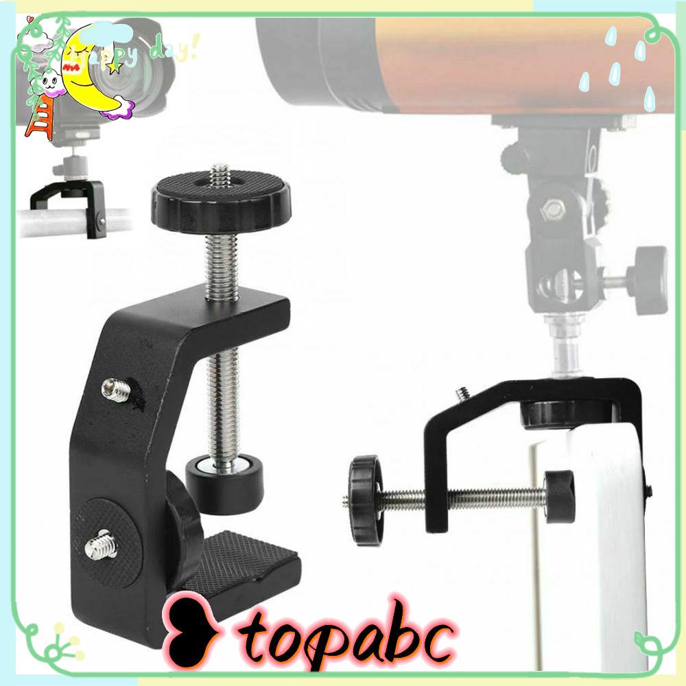 Top Bracket Clamp Universal Adjustable Fitting Universal Base Hose Desktop Penjepit Samping Tempat Tidur Fitting Pemasangan Kamera Fotografi Holder