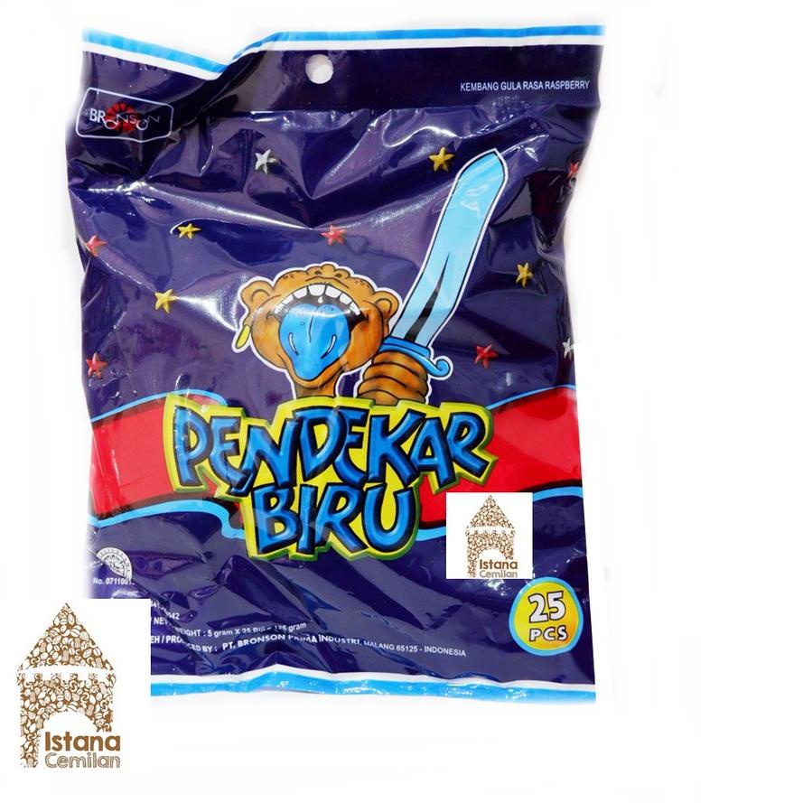 

8.8 STOK READY Permen Loli Pendekar Biru Lollipop Jadul (isi 25 pcs)