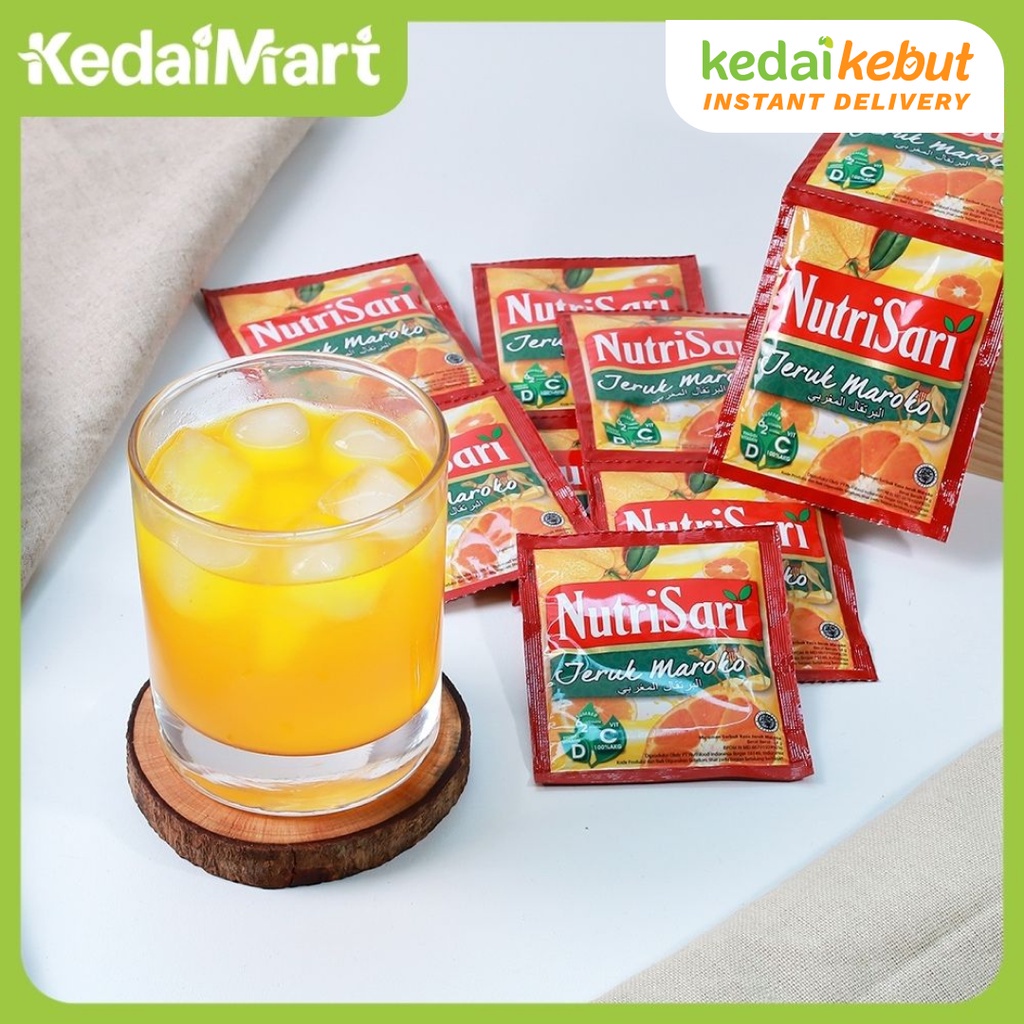 

Nutrisari Jeruk Maroko 10 Pcs X 14 Gram