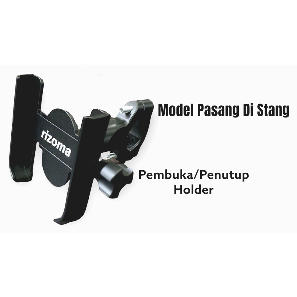 HOLDER HP NMAX NEW RIZOMA SET DUDUKAN HP YAMAHA NMAX NEW