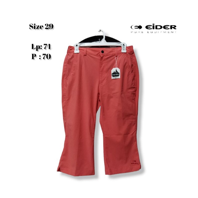 celana pendek outdoor second eider size 29