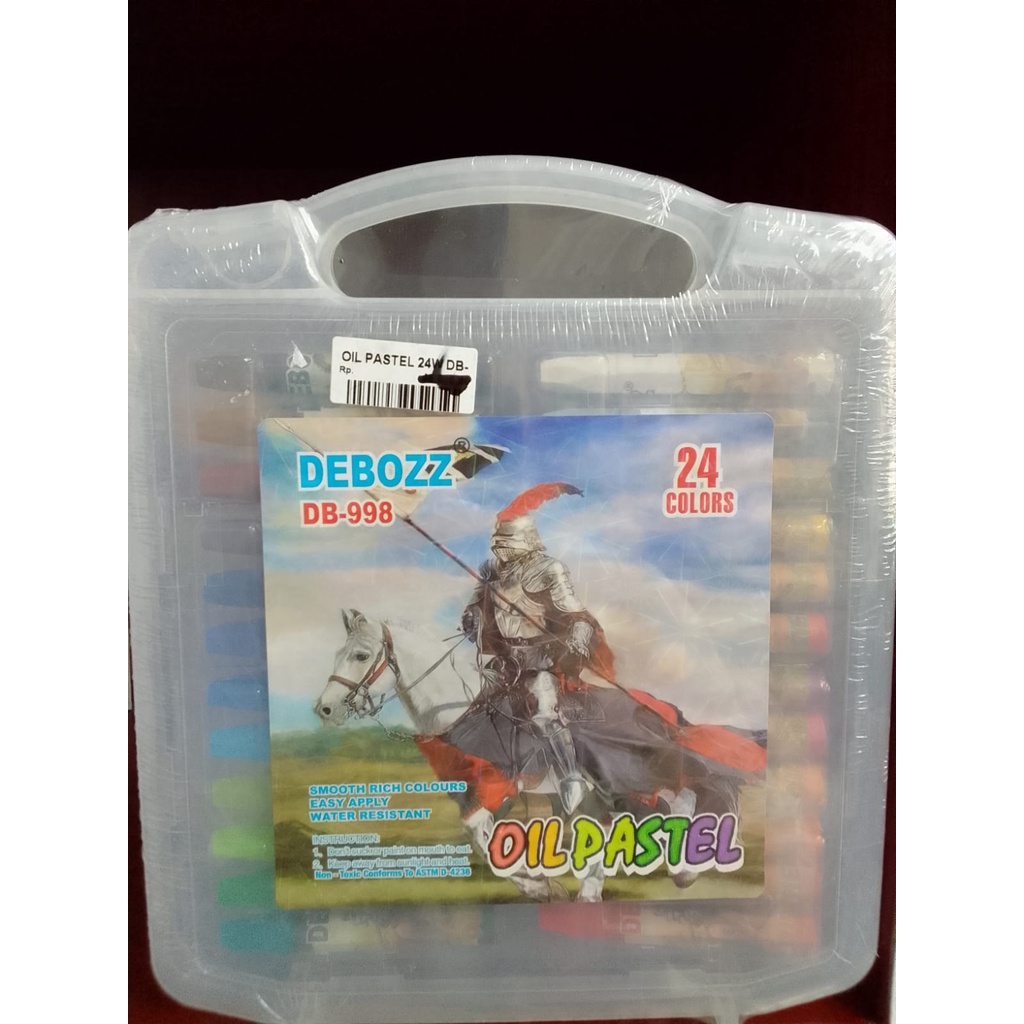 

CRAYON/OIL PASTEL 24 WARNA DEBOZZ DB-998