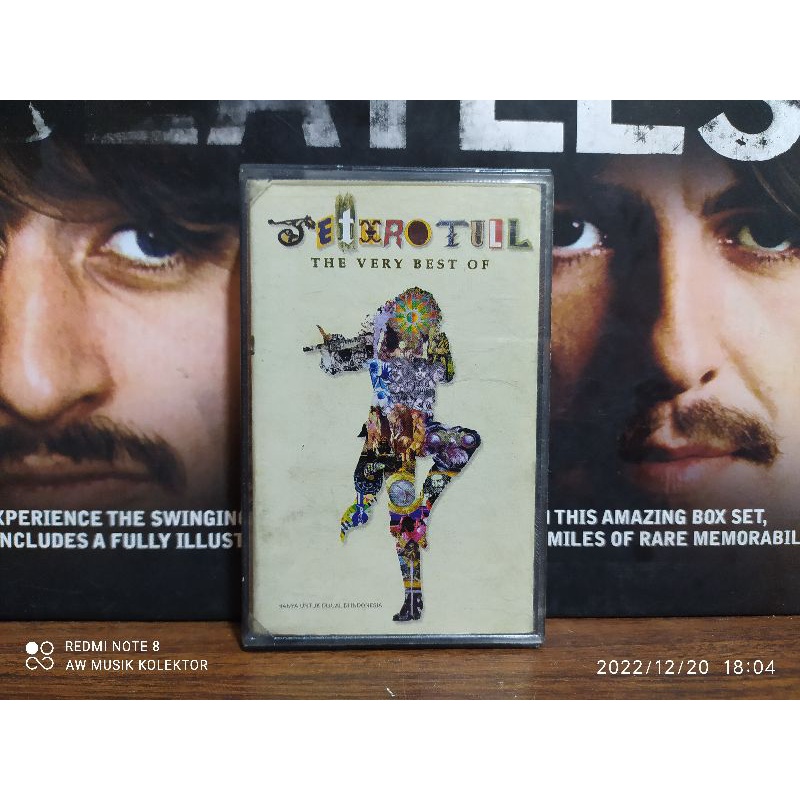 Kaset Pita : THE VERY BEST OF JETHRO TULL.