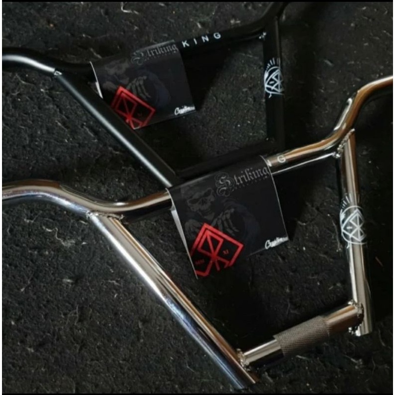 bar handlebar stang Crypton bmx HITAM
