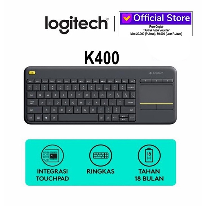 Keyboard Keyboard Logitech K400 Plus Wireless