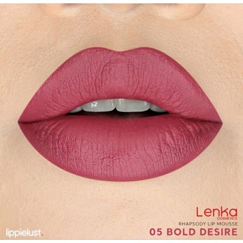 new lip mousse lenka || lenka lip mousse rapshody series