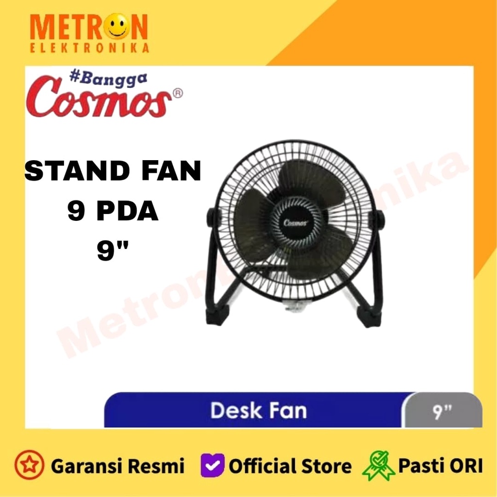 COSMOS 9 PDA DESK FAN 9 INCH / KIPAS ANGIN MEJA / 9PDA
