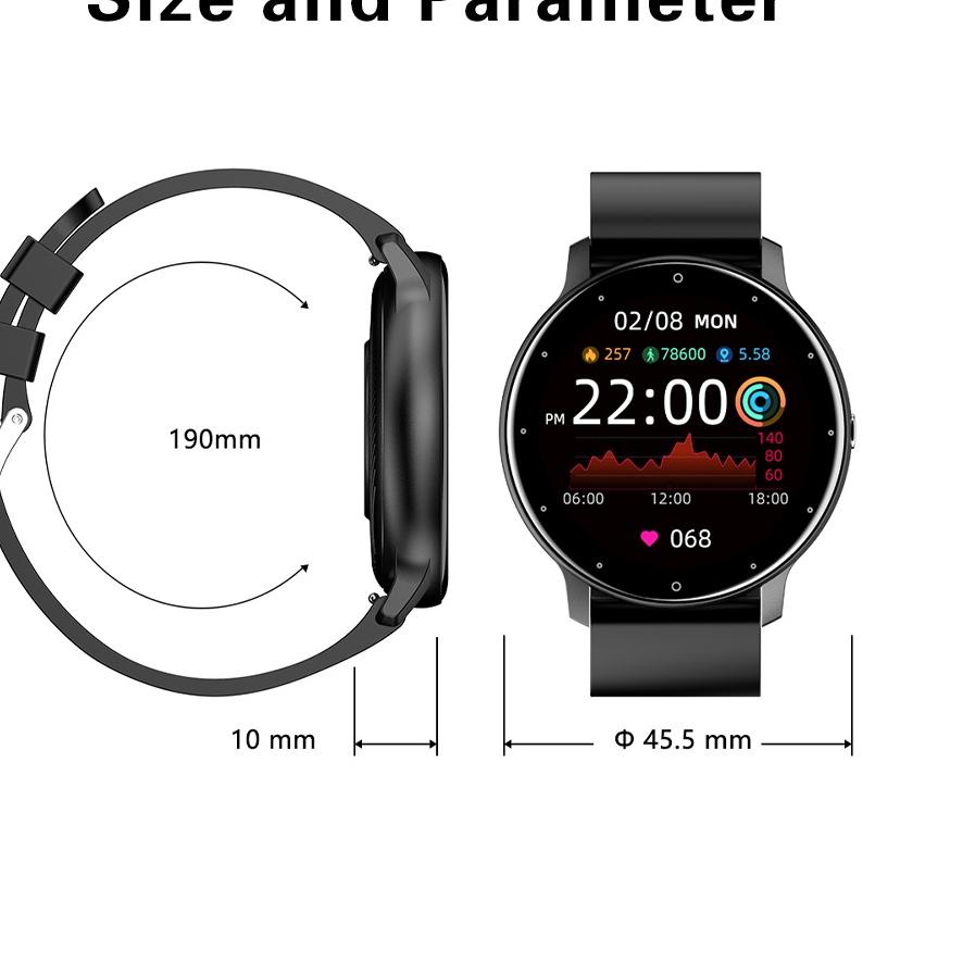 Big Sale Skmei smartwatch jam tangan pria wanita sport gps tracker berlaku untuk android ios menduku