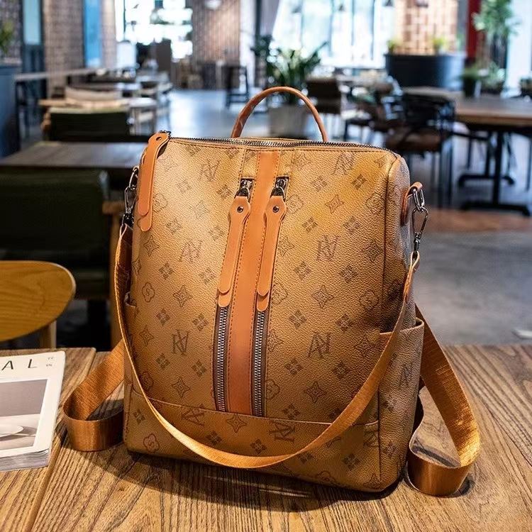 MV_Marvelouz MV701049 Tas RANSEL Wanita Multifungsi Motif Casual Kekinian Model Terbaru 1kg bisa 2 tas supplier tas import JT1049 BQ3689