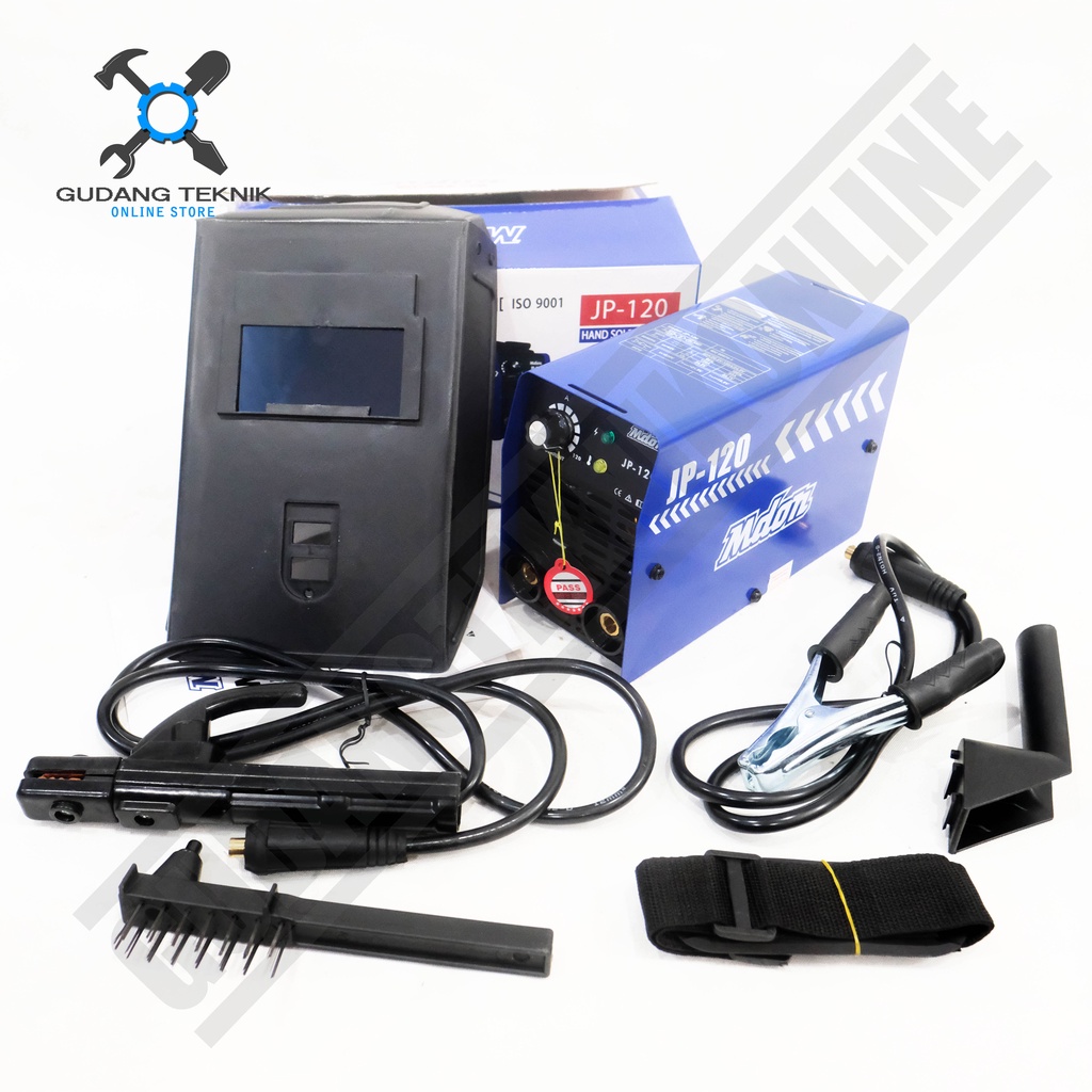 Mesin Las Listrik MDON JP120 120A 450watt / Mesin Inverter Trafo Travo Las JP 120 - Inverter Welding JP-120 MDON