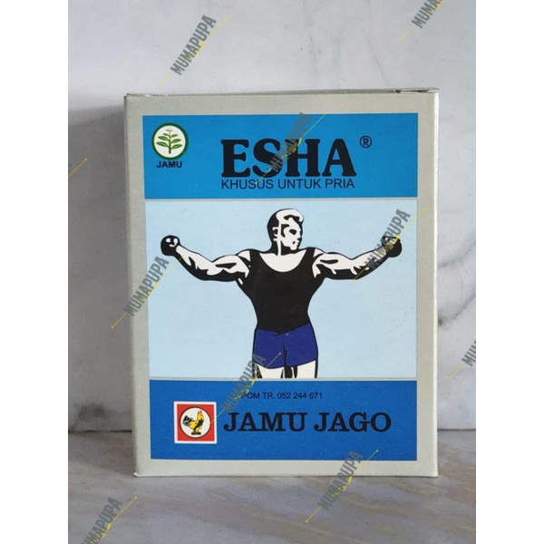 Jamu Esha 1 box isi 10 sachet Jamu jago