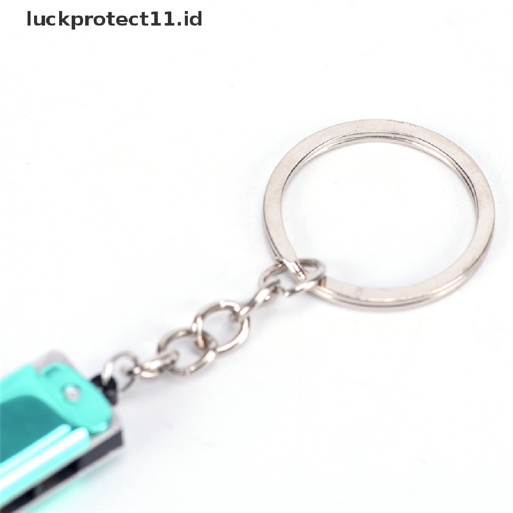 /Fashion Hot// Fashion// Warna Random Mini Harmonika Gantungan Kunci Mulut Organ Keyring Tergantung Rad Silver Nada.