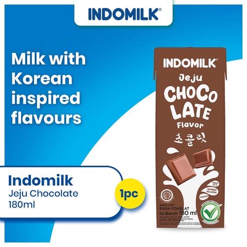 

Indomilk Susu Cair UHT Chocolate 180 ml