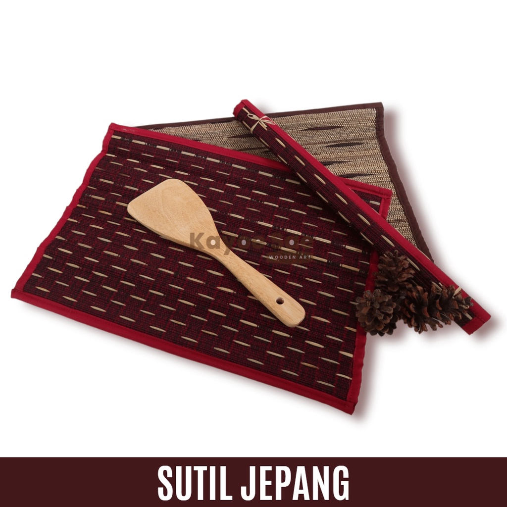 SPATULA JEPANG / SUTIL JEPANG / SOLET JEPANG SUTIL KAYU JEPANG SUTIL KAYU