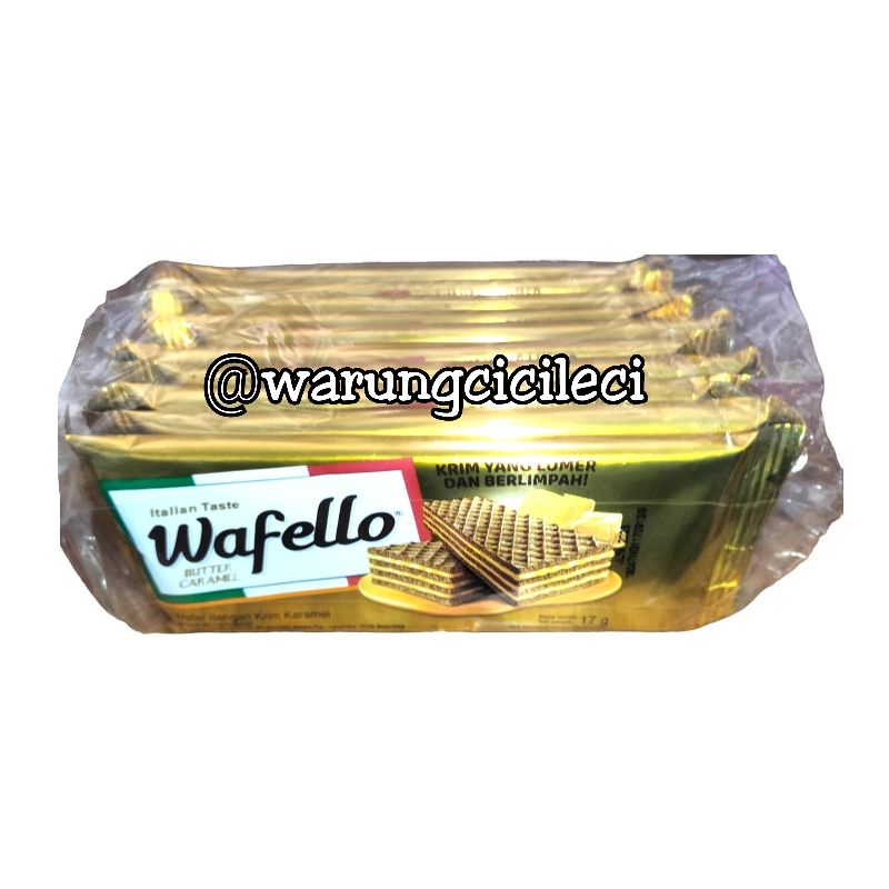 

WAFELLO RASA BUTTER CARAMEL 17g x 10pcs ( 1 pack )