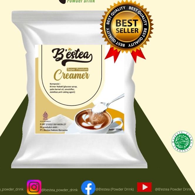 

HR6❀ Creamer Super Premium Bubuk Minuman 1 Kg krimer powder drink Harga Terjangkau