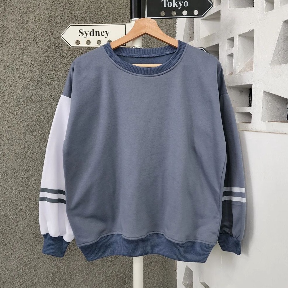 Sweater Two List Korean Style Outfit Wanita Terbaru