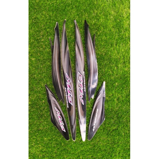 Striping Yamaha Mio Sporty Hitam Tahun 2007 Original