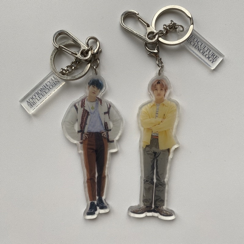 Doyoung Taeyong Nct 127 2020 resonance departure Acrylic Keyring md merch Official
