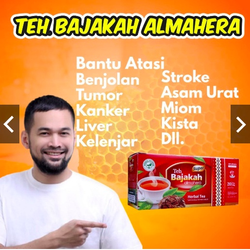 

Teh Celup Akar Kayu Bajakah Almahera Isi 20 Tea Bag