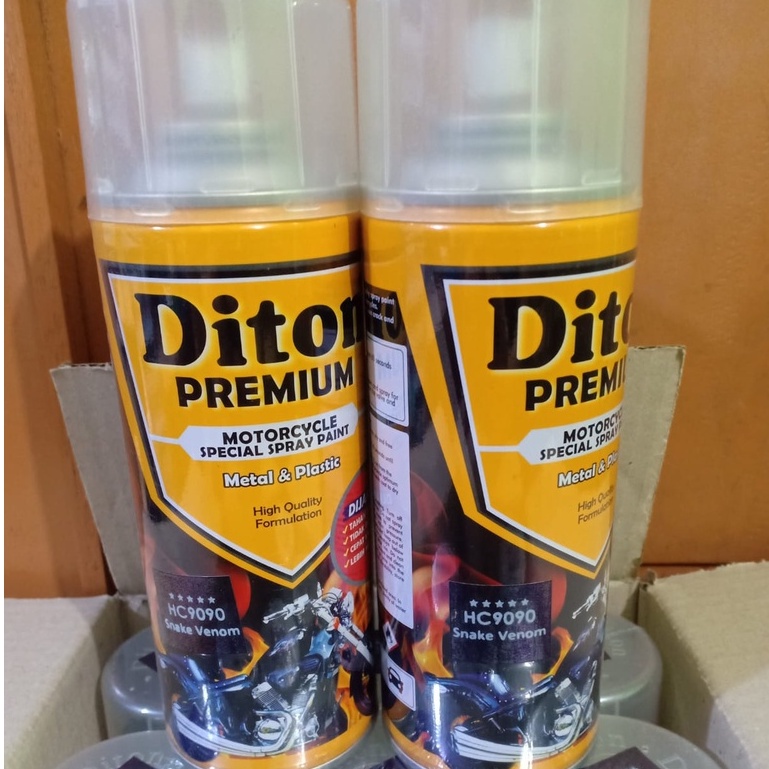 Pilok Pilox Cat Semprot Warna Harley DITON PREMIUM HARLEY - HC9090 SNAKE VENOM HC 9090***** (400cc/400ml)