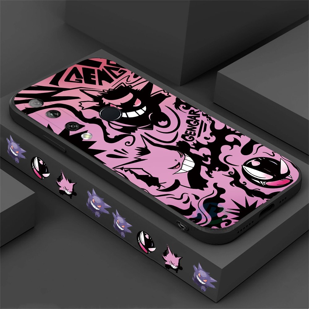 Huawei P30 Lite Nova 5T Nova 3i Nova 7i Y6P Y7A Y6 Pro Y7 Pro 2019 Y9S Gengar Pokemon Casing Ponsel Silikon Lembut Binteacase