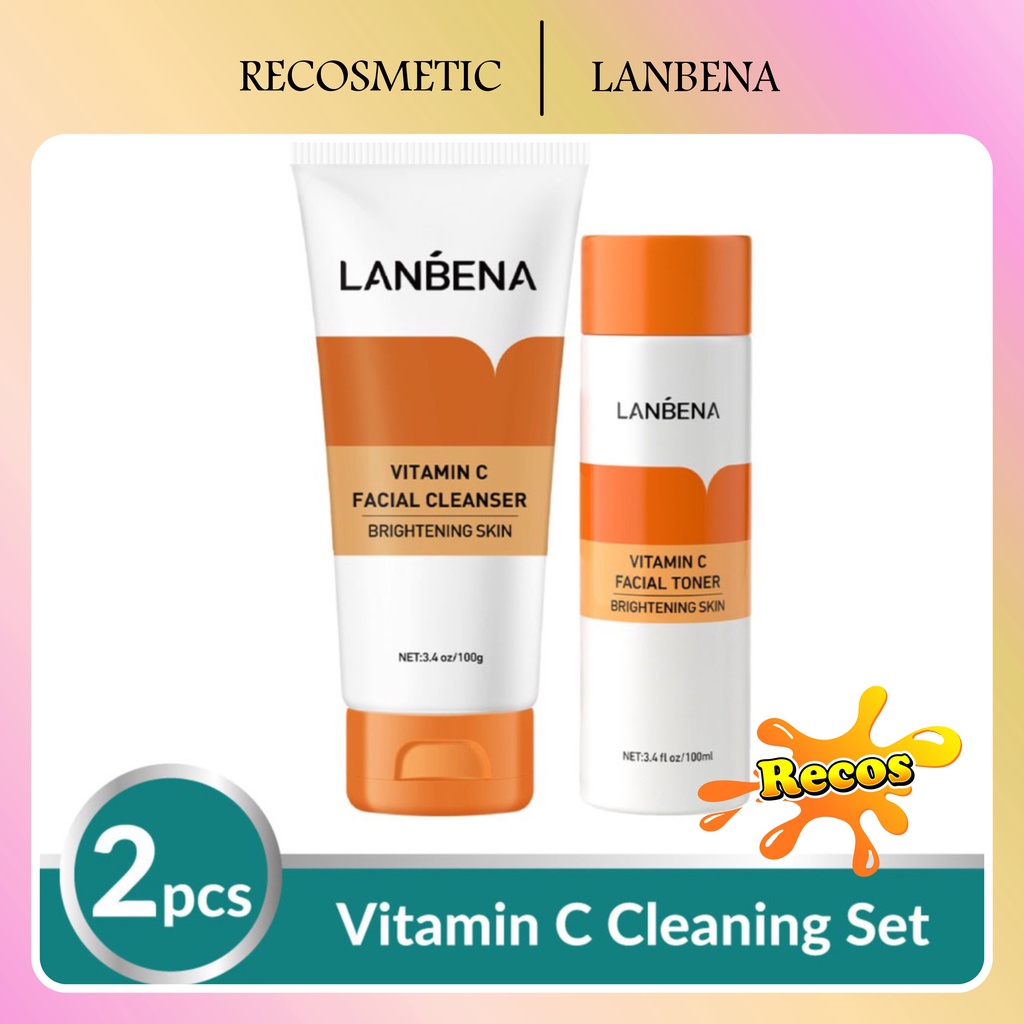 [BPOM] LANBENA Vitamin C Cleasing set (2pcs)