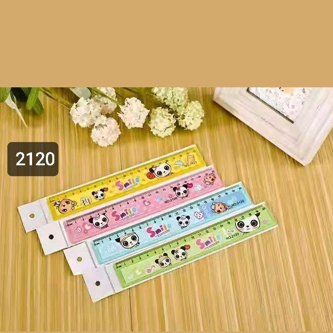 

PRO Penggaris ZH Fancy 20cm Sticker / Penggaris Segitiga / Ruler - 2120 smile