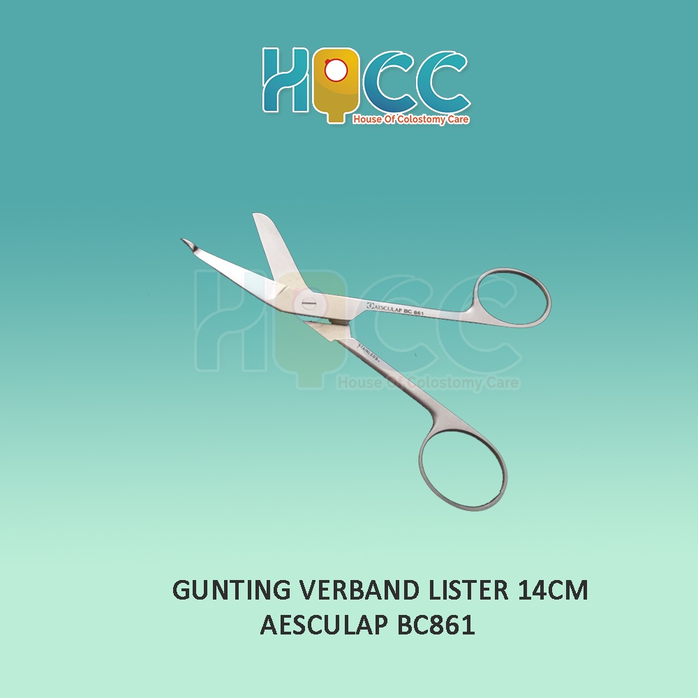 GUNTING VERBAND LISTER 14CM AESCULAP BC861