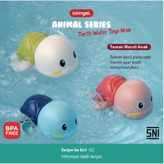 BABIESFIRST IQYB1781D ANGEL TURTLE WATER TOYS Mainan Putar Bayi