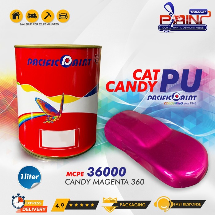 Cat PU Pacific Paint Mixing Candy 1 Liter - Magenta 360