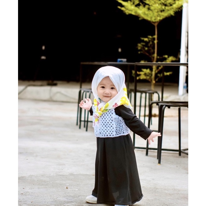 VOAL PRINTING ANAK INSTANT MOTIF KUPU2 BESAR / HIJAB INSTANT ANAK LUCU / HIJAB INSTANT ANAK KARAKTER