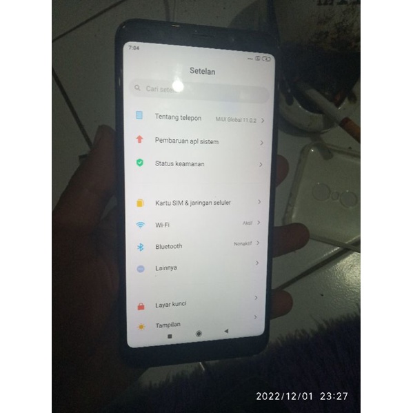 LCD Copotan Ori Redmi 5 Plus
