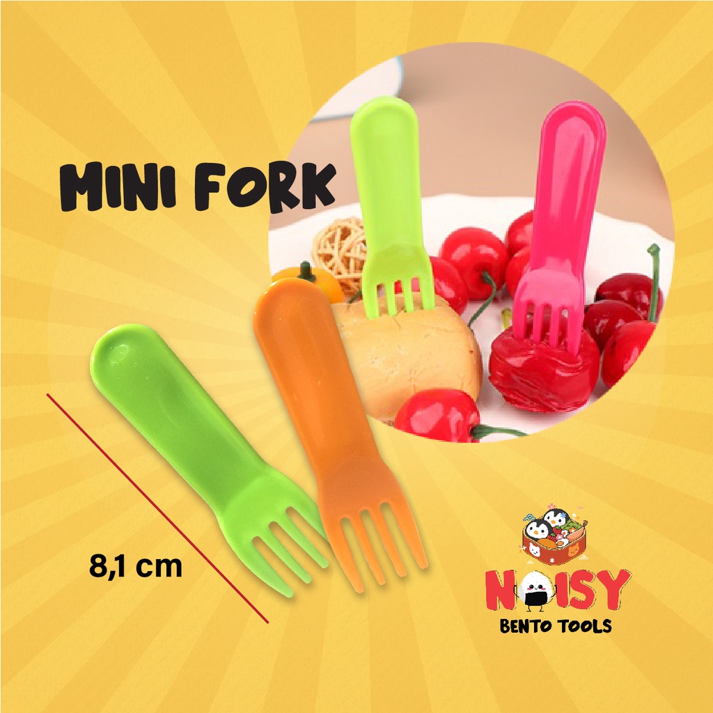 GARPU KECIL UNTUK KOTAK BEKAL DESSERT FORK