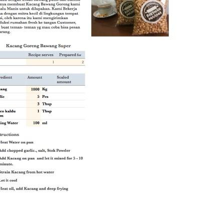 

SALE!!Cemilan Kacang Goreng Bawang Super500g|RA7
