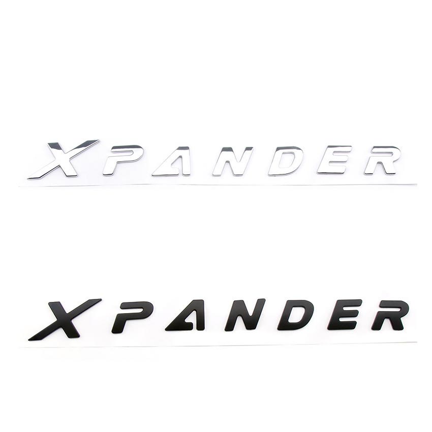 Circle Point - Stiker Emblem XPANDER Kap Mesin Bahan ABS Emblem Xpander Original/desain 3D/tahan air