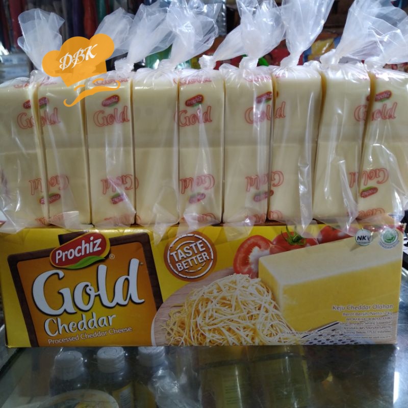 

keju prochiz gold per 250gr cheddar premium