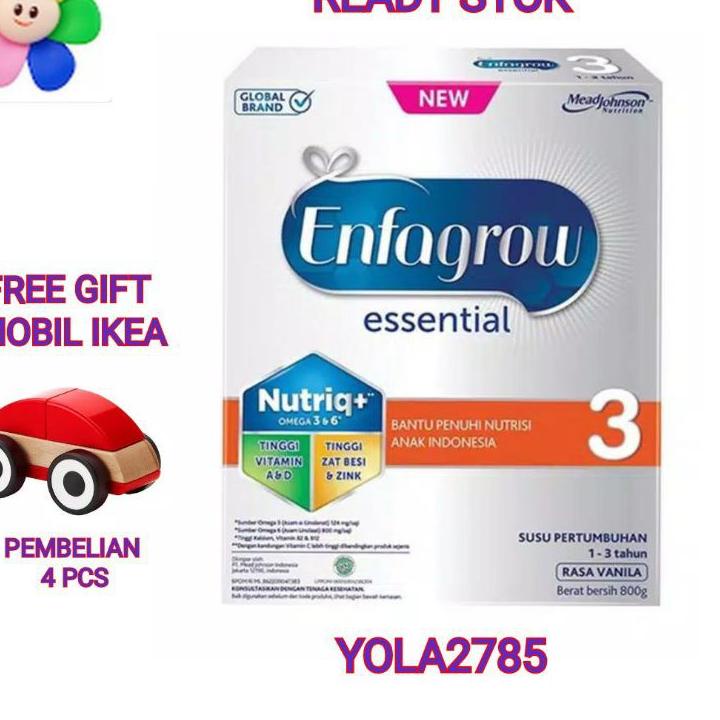 

limited Edition✔️Enfagrow Essential 3 1800 gram 1800 gr 1800 g|KD2