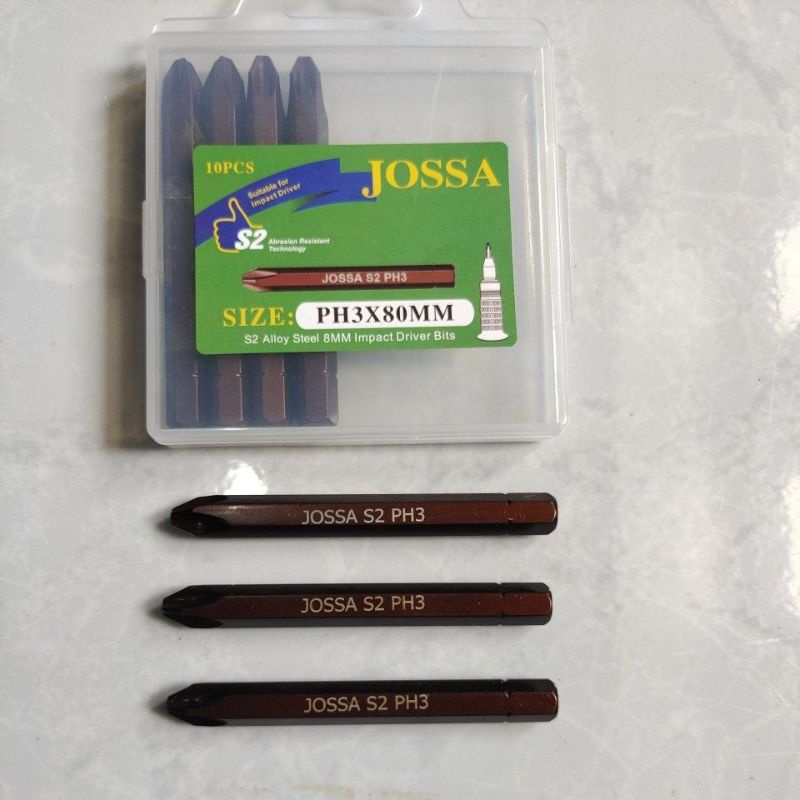 mata obeng ketok PH3 JOSSA HEAVY DUTY / mata obeng ketok JOSSA PH3 HEAVY DUTY