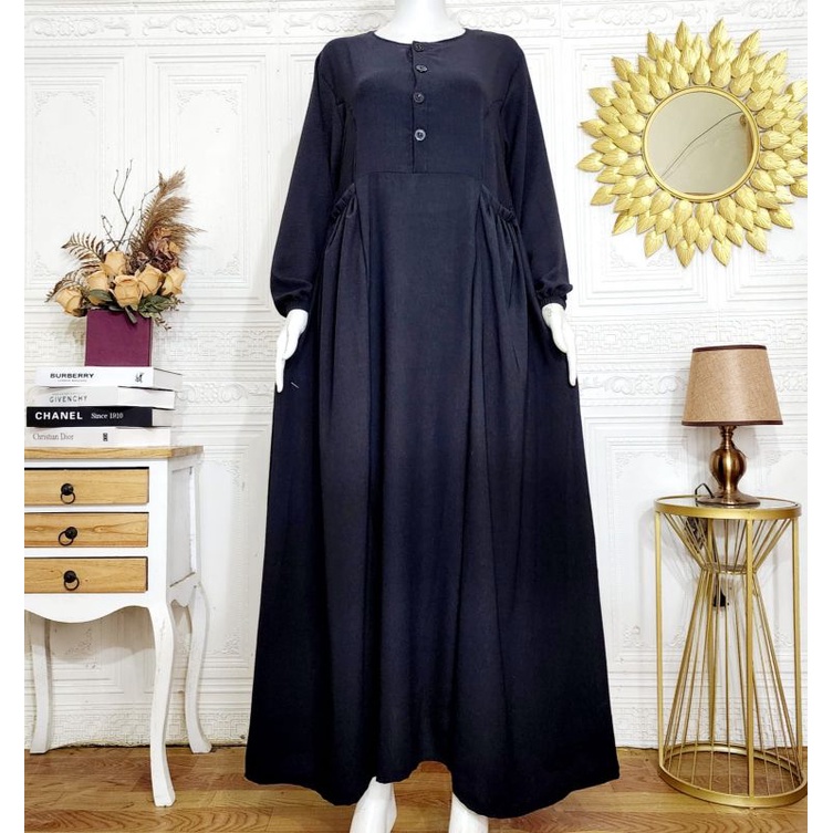 Gamis CIKA MAXY CRINGKLE AIRFLOW