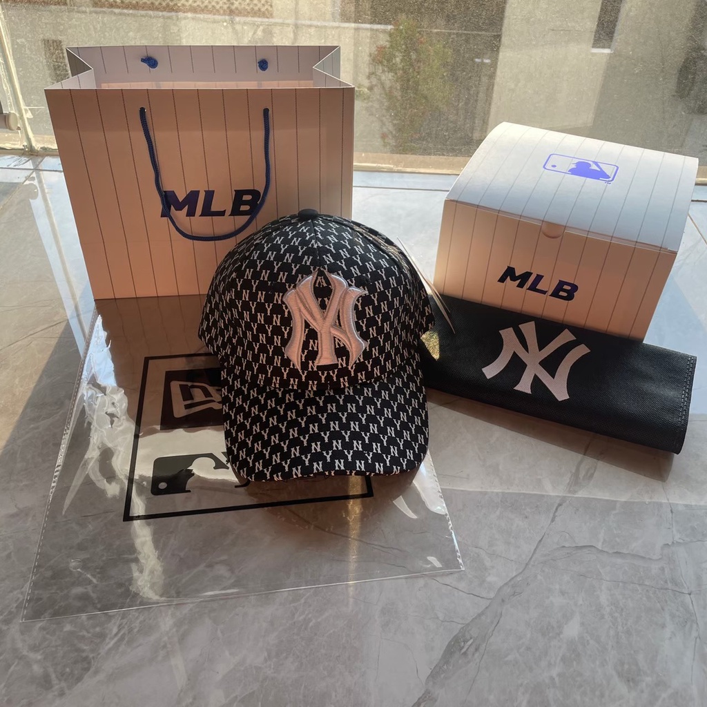 TOPI BASEBALL MLB NY MONOGRAM ORIGINAL BLACK
